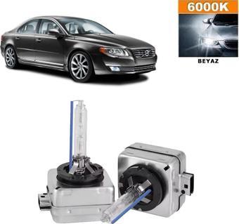 Volvo S80 2006-2016 D1S / D1R 6000K Beyaz HID Xenon Ampul 2 Adet