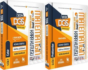 DGS Matematik Kara Kutu 1.ve 2.Cilt Konu Özetli D.Çözümlü ÖSYM Soru Bankası SET PAKET - Karakutu Yayınları