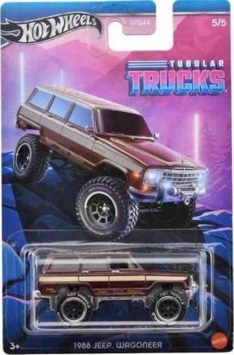 Hot Wheels Tubular Trucks 1988 Jeep Wagoneer HRR99