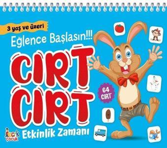 Cırt Cırt Etkinlik Zamanı-Eğlence Başlasın - 64 Cırt 3+ Yaş - Kolektif  - Bıcırık Yayınları