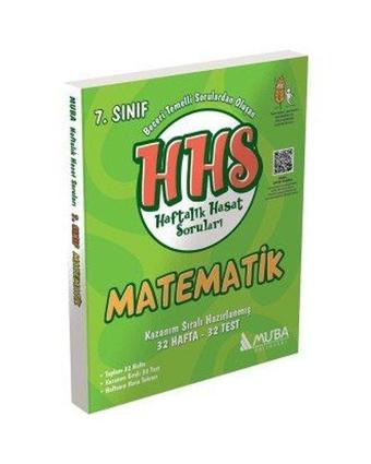 7. Sınıf Matematik Haftalık Hasat Soruları (HHS) - Kolektif  - Muba Yayınları