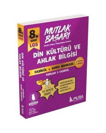 8. Sınıf Din Kültürü ve Ahlak Bilgisi Fasiküller + Soru Bankası - Kolektif  - Muba Yayınları