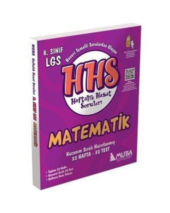 8. Sınıf Matematik Haftalık Hasat Soruları (HHS) - Kolektif  - Muba Yayınları