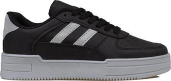 Trend Adımlar Siyah-Beyaz Sportline Kadın Sneaker