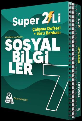 7. Sınıf Süper İkili Sosyal Bilgiler Seti Örnek Akademi - Örnek Akademi