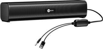 Lenovo Lecoo DS107 Kablolu Usb/aux Stereo 6W Soundbar Taşınabilir Hoparlör Siyah