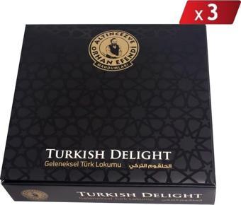 Altıncezve Orhan Efendi Çifte Kavrulmuş Antep Fıstıklı Hindistan Cevizli Lokum 400 Gr - 3LÜ PAKET