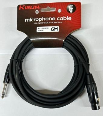 Kirlin Cable MPC-472PB 6 MT XLR-6.5 MM JAK Mikrofon Kablosu