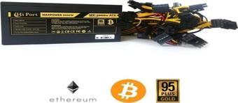 Hiport Maxpower MX-2000W 95+ Gold 2000W Mining Güç Kaynağı