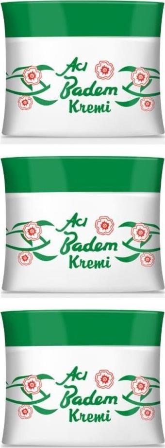 Bebak Acı Badem Kremi Kavanoz 70 ml X 3 Adet