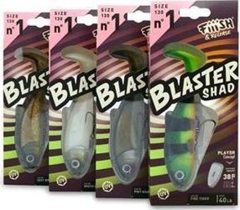 Fiiish Blaster Shad 130mm 38gr Silikon Yem Fire Tiger