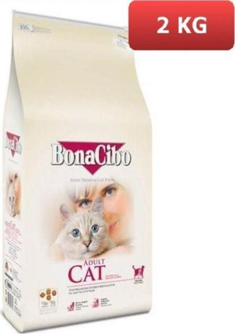 Bonacibo Adult Cat Tavuklu Yetişkin Kedi Maması 2 Kg