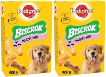 Pedigree Biscrok Multi Mix Köpek Ödül Bisküvisi 500 Gr X 2 Adet