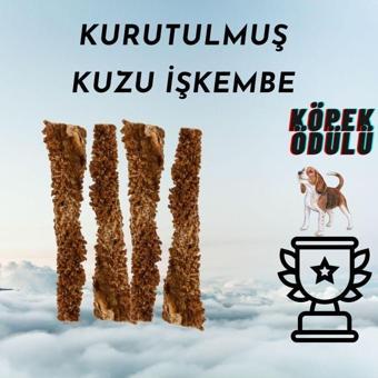 Naturel Köpek Ödülü Kurutulmuş Kuzu Işkembe 100 Gr