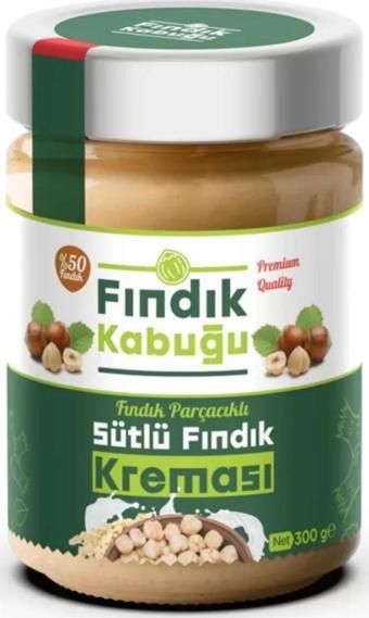 Fındık Kabuğu Parçacıklı Sütlü %50 Fındık Kreması 300 gr x 10 Paket