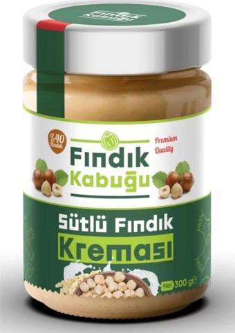 Fındık Kabuğu Sütlü %40 Fındık Kreması 300 gr x 10 Paket