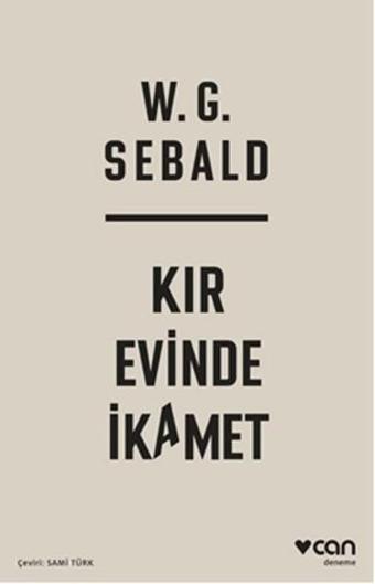 Kır Evinde İkamet - W. G. Sebald - Can Yayınları