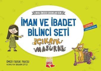 İman ve İbadet Bilinci Seti -10 Kitap Takım - Ömer Faruk Paksu - Nesil Çocuk Yayınları