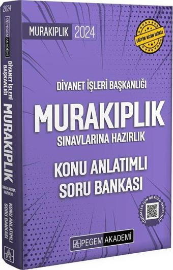 2024 Diyanet İşleri Başkanlığı Murakıplık Sınavlarına Hazırlık Konu Anlatımlı Soru Bankası - Pegem Akademi Yayıncılık