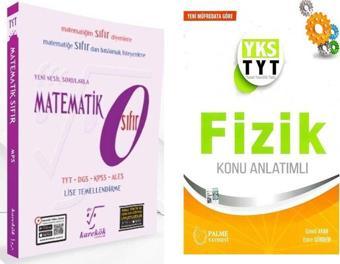 Karekök Matematik 0 Palme TYT Fizik Konu Anlatımı ve Planlayıcı 2 Kitap Set - Karekök Eğitim Yayınları