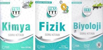 Palme Yayınları TYT Fizik Kimya ve Biyoloji A Soru Bankası 3 Kitap Set - Palme Yayınları