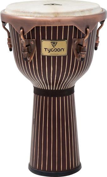 Tycoon 12'' Master Hand-Crafted Pinstripe Djembe (MTJHC712ACT1)