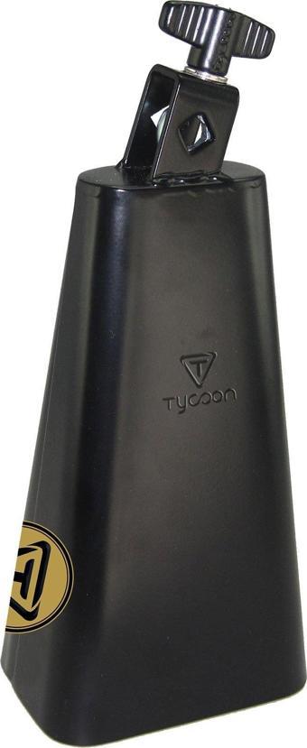 Tycoon 8'' Black Powder-Coated Cowbell (TW80)