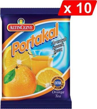 Altıncezve Portakal Aromalı İçecek Tozu 250 Gr - 10LU PAKET