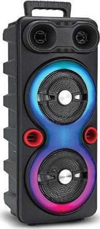 Piranha 7889 Kablosuz PartyBox RGB Bluetooth Kule Hoparlör / USB & TF 