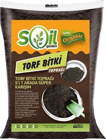 Soil Garden Bitki Toprağı 5'İ Bir Arada Süper Karışım 50 lt