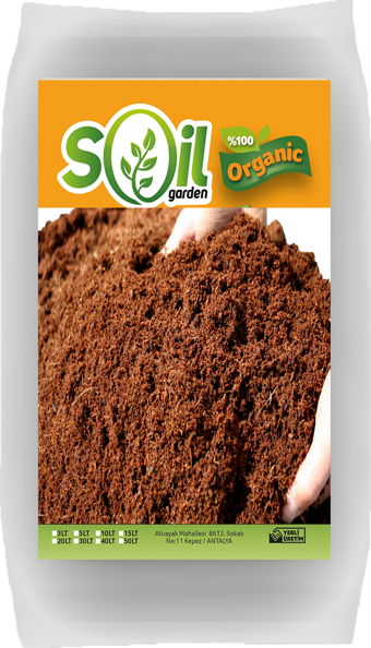 Soil garden Cocopeat Hindistan Cevizi Torfu  lifi  20 lt  (100% doğal ) KATKISIZ