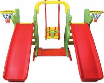 King Kids Kaydıraklı Salıncak Set C