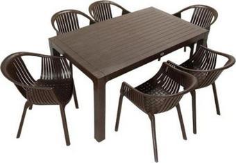 Wood 90x150 Roma Koltuk Masa Takımı