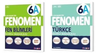 Fenomen Okul 2025 6. Sınıf Türkçe + Fen Bilimleri A Serisi Soru Seti 2 Kitap