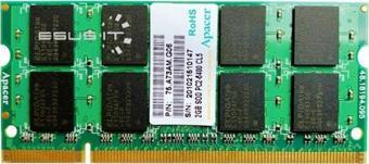 APACER 75.A73AM.G06 2GB DDR2-800 PC2-6400 200PIN 2Rx8 NOTEBOOK RAM BELLEK 