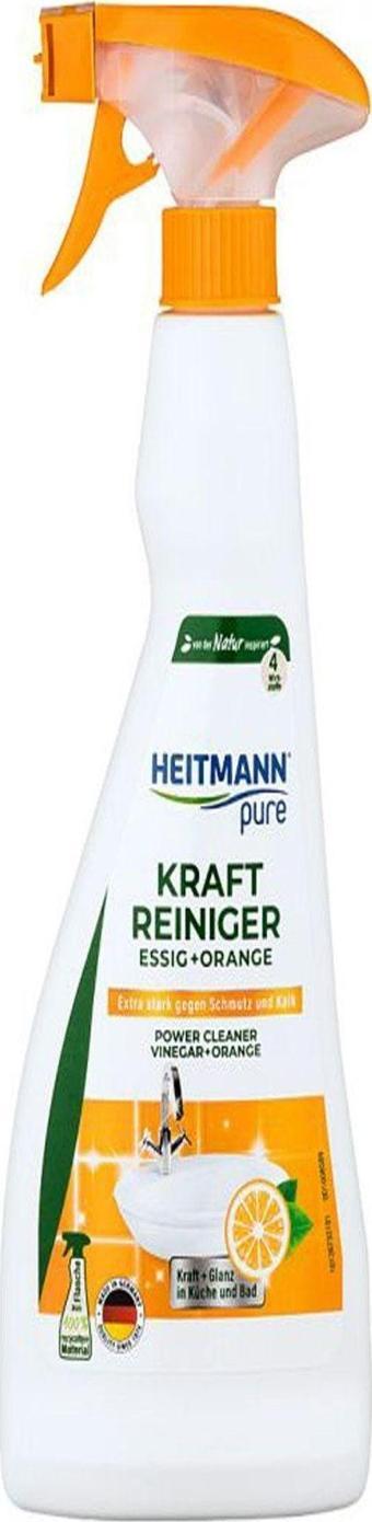 Heitmann Pure Güçlü Yüzey Temizleyici Sirke Portakal 500 Ml