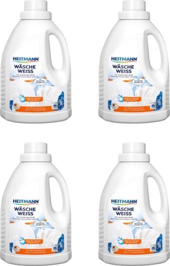 Heitmann Sıvı Deterjanlar Için Beyazlatıcı Katkı Ekstra Beyazlık Sıvı 500 Ml x 4 Adet