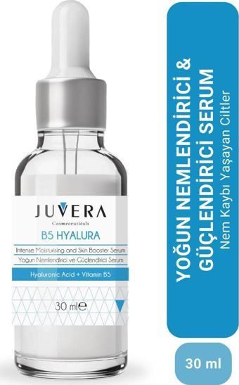 Juvera Hyaluronik Asit Vita B5 Serum - Yoğun Nemlendirici ve Cilt Güçlendirici Serum - B5 Hyalura 30ML