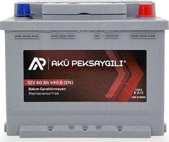 Akü Peksaygılı 12V 60  Ah Akü