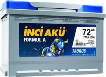 İnci Akü 2025 Tarihli12V 72 Amper Akü , 72  Ah Akü