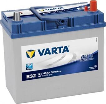 Varta 12V 45  Ah Amper 330A Akü Blue Dynamic B32 Dar Akü