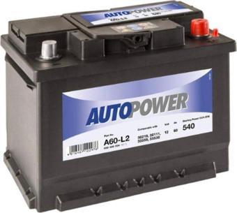 Varta 12V 60  Ah 540 Aen Autopower Akü 2 Yıl Garantili