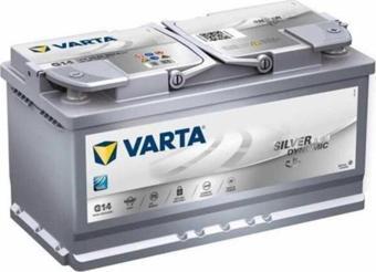 Varta Akü 12 V 95 Ah Amper Agm G14 Start Stop Akü