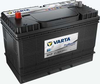 Varta Akü 12V 105  Ah Amper 800A Black Promotive H17