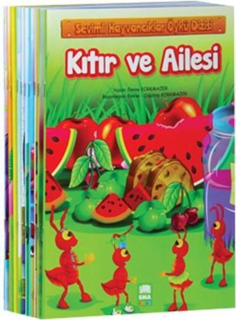 Sevimli Hayvancıklar Öykü Dizisi - 10 Kitap Takım - Emine Korkmazer - Ema Çocuk