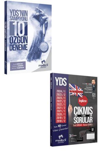 Modadil Yayınları YDS Şampiyonu 10 Özgün Deneme ve Çıkmış Sorular Seti - Modadil Yayınları