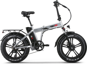 RKS XS25 Katlanabilir Elektrikli Bisiklet Gri