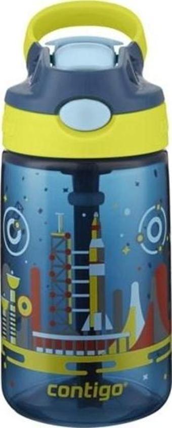 Contigo Gizmo Flip Uzay Tek El Bas İç Emzikli Çocuk Su Matarası 420 ml