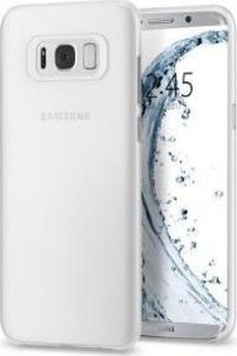 Spigen Galaxy S8 Plus ile Uyumlu Kılıf Air Skin Soft Clear