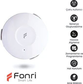 Fonri Wi-Fi Akıllı Su Baskın Sensörü